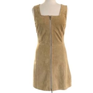 Vintage Vera Pelle Suede Mini Dress